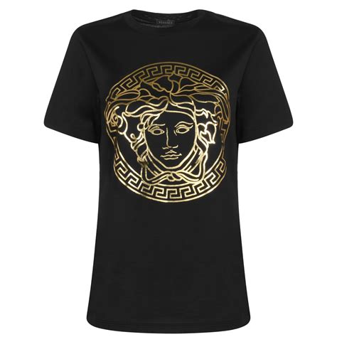 versace medusa white t shirt|versace look alike shirts.